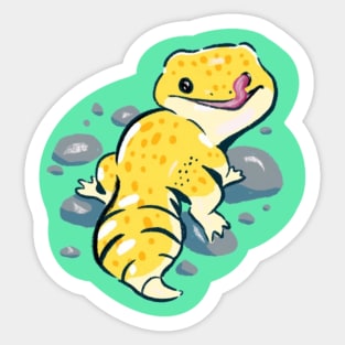 Leopard gecko Sticker